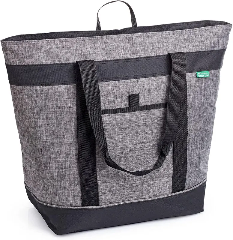 Creative Green Life Cooler Bag and Insulated Grocery – Soft sided cooler holds thirty cans