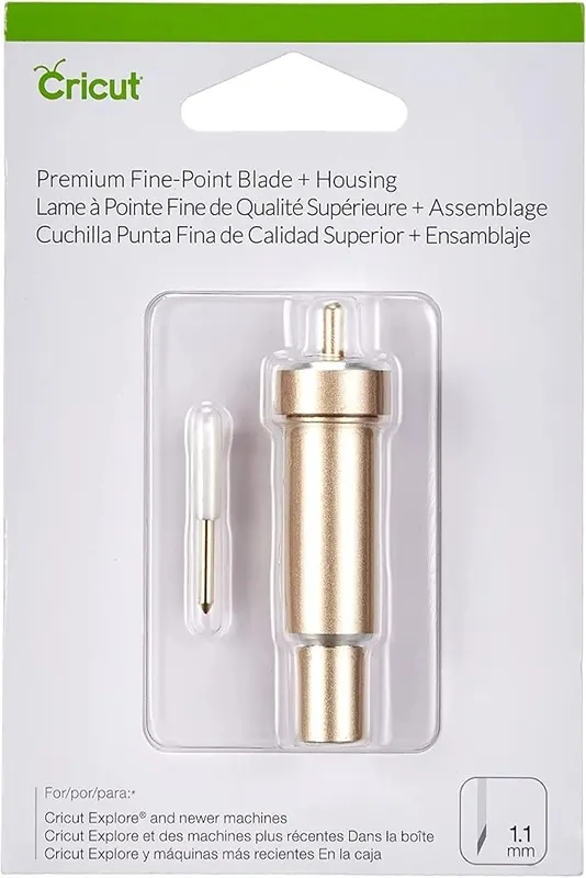Cricut Premium Fine-Point Blade + Housing – Seamless Cutting for Your Crafts