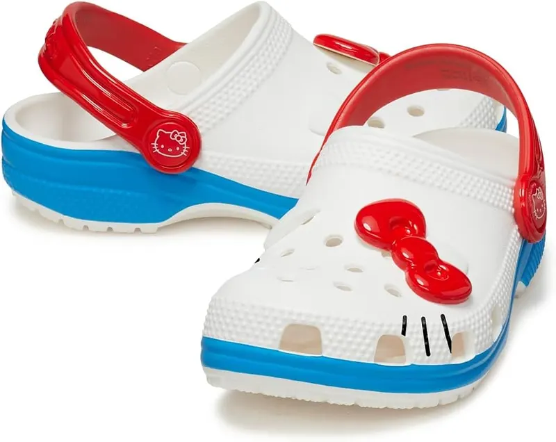 Crocs Kids Hello Kitty IAM Classic Clogs – Incredibly light and fun to wear