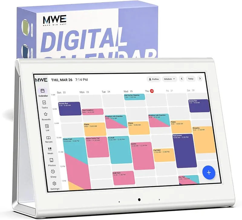 Cryonavis 2026 Smart Digital Calendar No Subscription