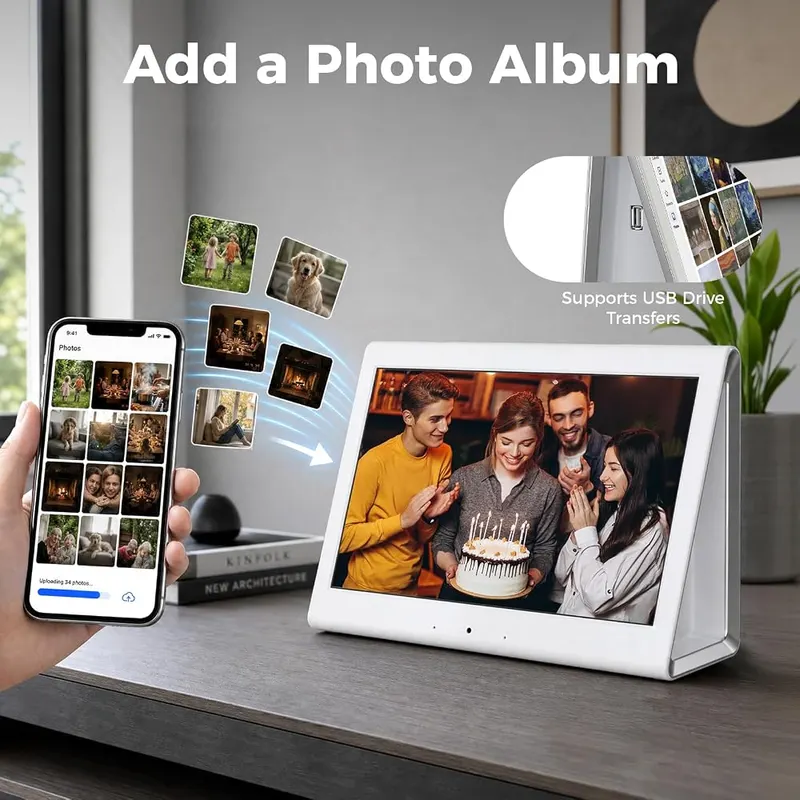 Cryonavis 2026 Smart Digital Calendar No Subscription – Energy saving automatic sleep mode