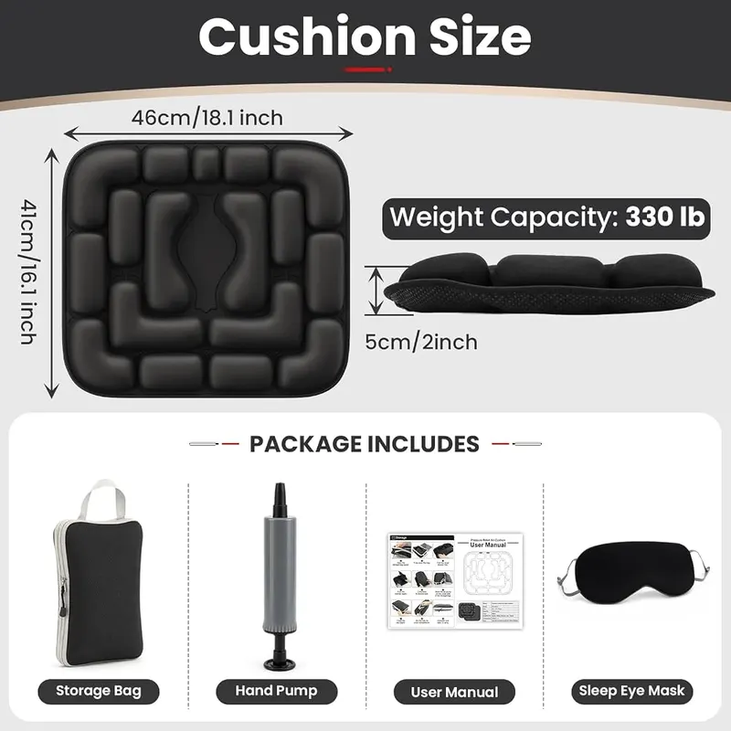Curleis Airplane Seat Cushion – product photo 9 of 9