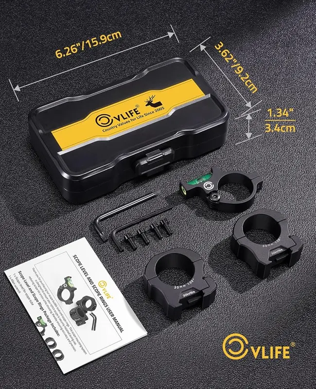 CVLIFE Scope Level – Compatible with standard Picatinny rails
