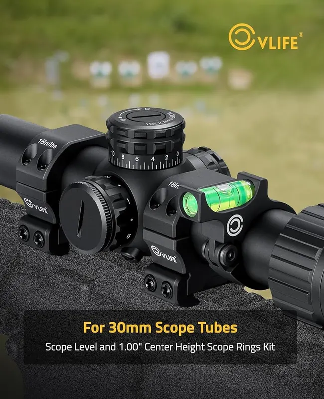 CVLIFE Scope Level – Recoil lugs prevent forward sliding