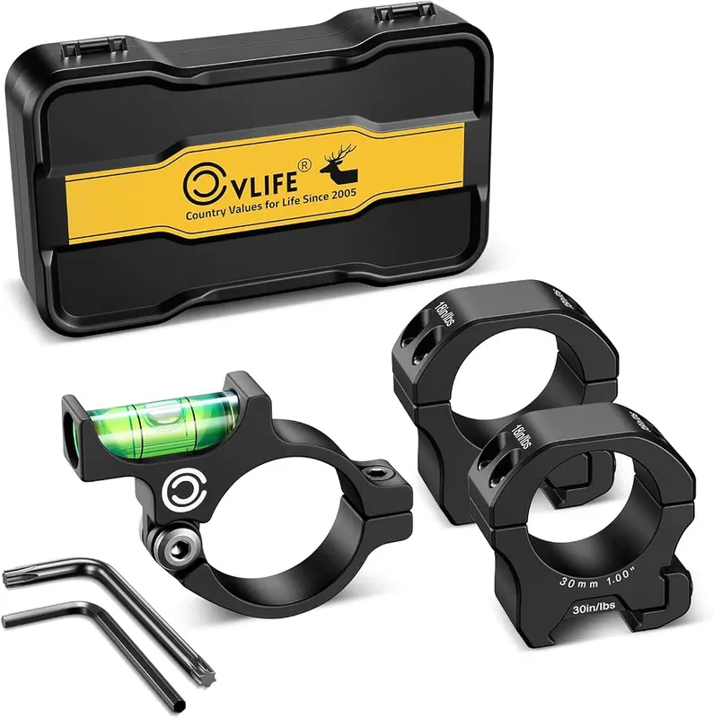 CVLIFE Scope Level – Durable hard anodized aluminum alloy