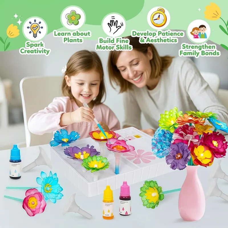CZTCDP Paper Flower Science Kit – Sustainable Creative Extension