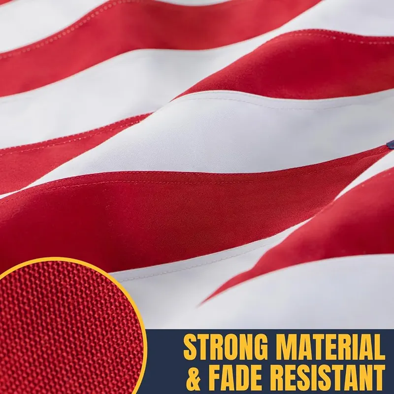 DANF FLAG Cotton American Flag 6×10 Ft – Don't settle for flimsy, low-quality flags - choose