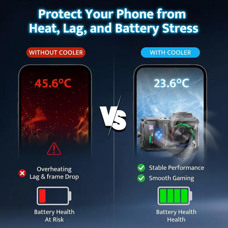 darkFlash Cell Phone Cooler – Rapid Semiconductor Cooling