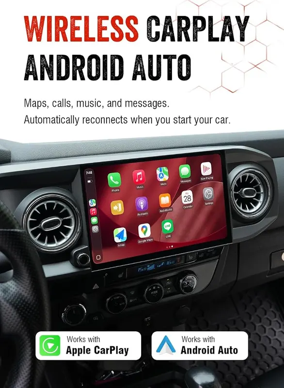 Dasaita Car Stereo 6GB+64GB – Qualcomm 665 octa-core processor with ample memory