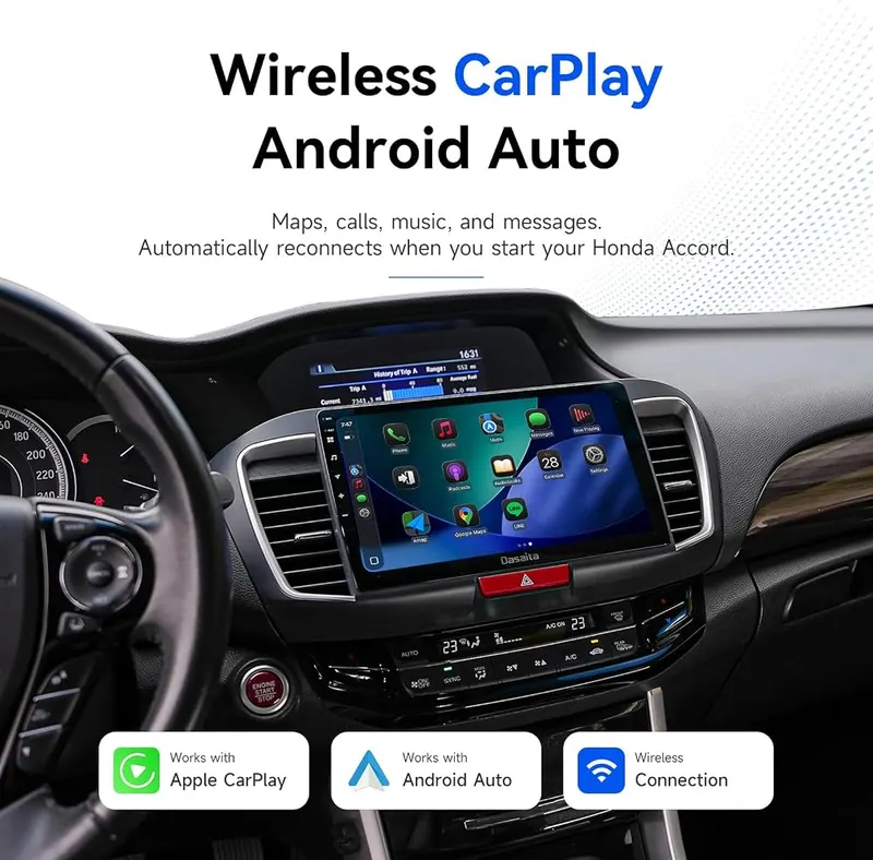 Dasaita Car Stereo 8GB+256GB – Snapdragon 665 processor performance