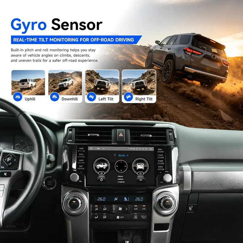 Dasaita Head Unit 4Runner – Large capacity storage for media