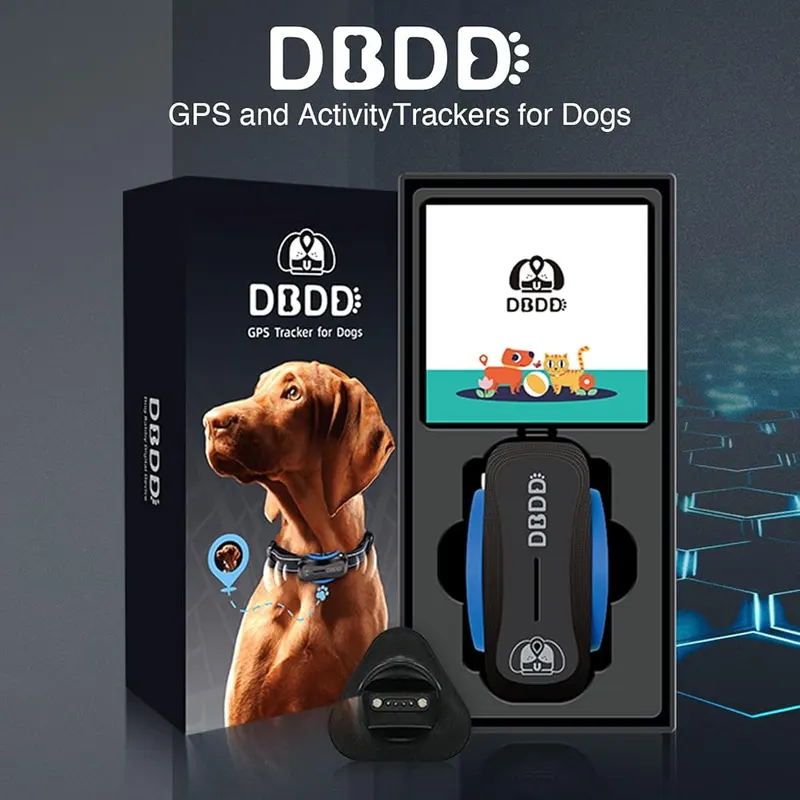 DBDD GPS Dog Tracker IP67 – Virtual fence escape alerts
