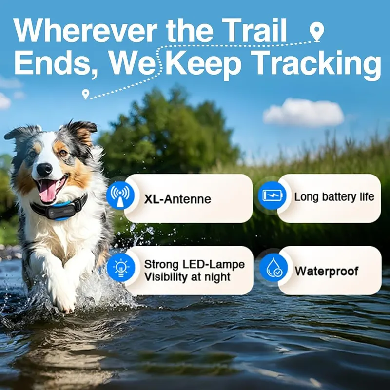 DBDD GPS Dog Tracker IP67 – IP67 waterproof build