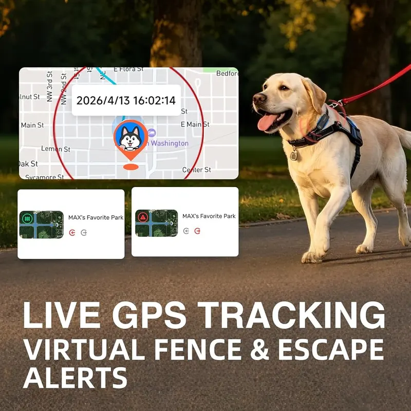 DBDD GPS Dog Tracker IP67 – iOS and Android app