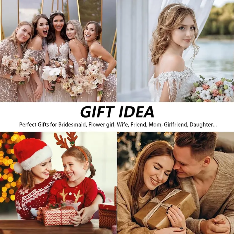 Decholly Gold Pearl Necklaces – Wedding and bridesmaid gift