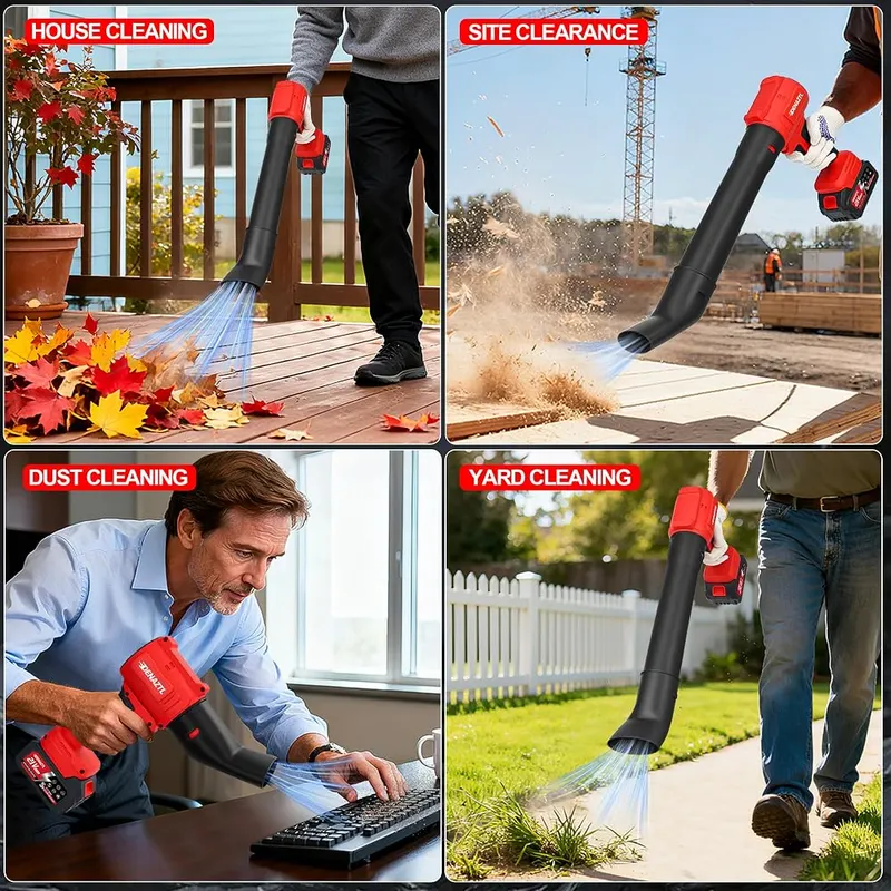 Denaztl Leaf Blower Cordless – Lightweight one-handed design