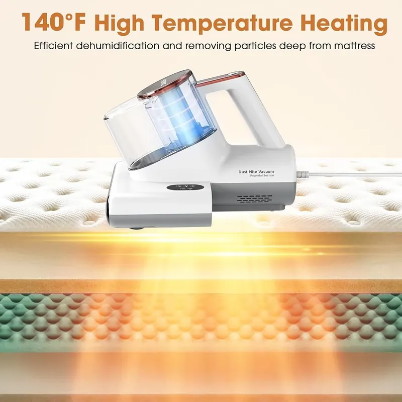DEVINC Mattress Vacuum Cleaner – Built-in HEPA filter