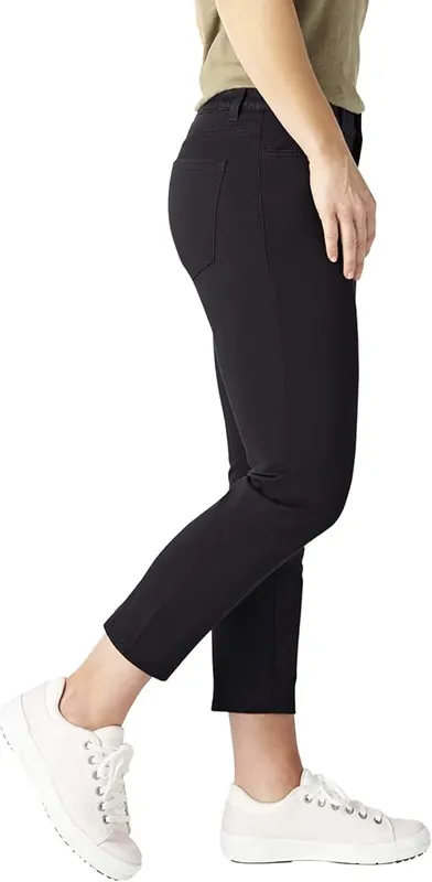 Dickies Women’s Perfect Shape Twill Capris – Bi-stretch fabric for 360 degree movement