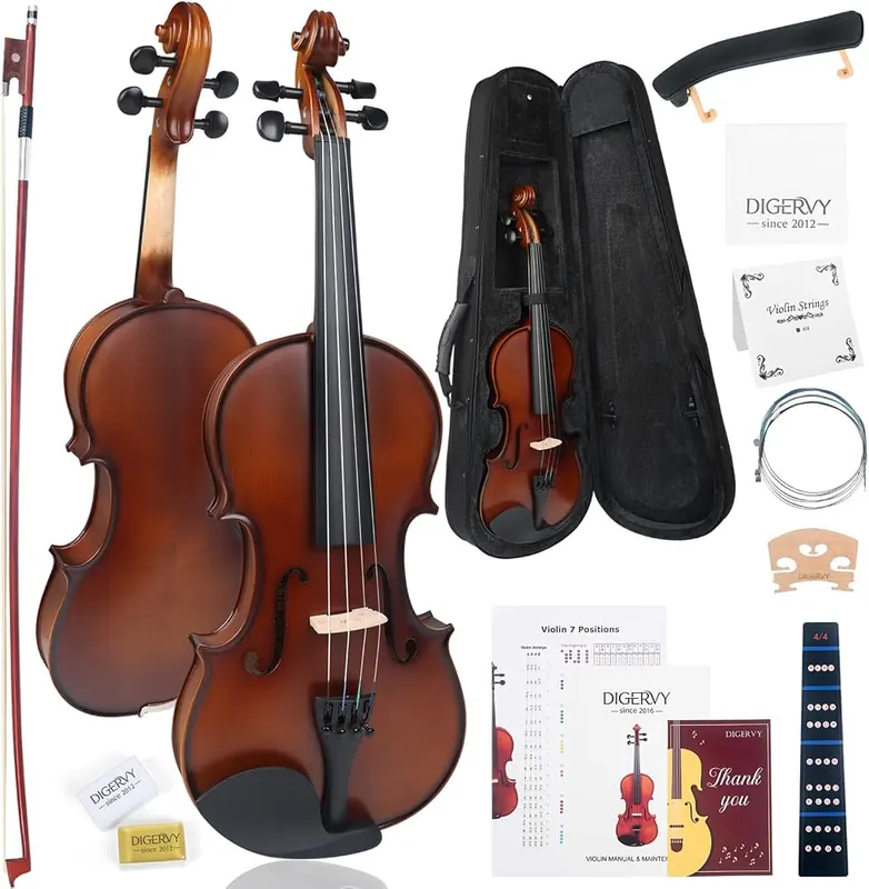 DIGERVY Violin 4/4 Full Size Kit
