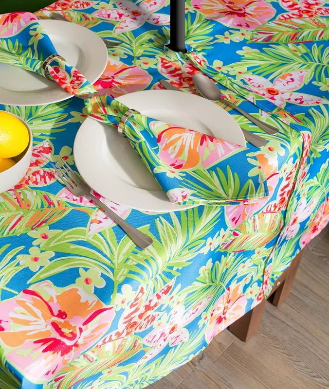 DII Summer Floral Outdoor Tabletop Collection – Adds a Finishing Touch