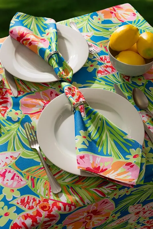 DII Summer Floral Outdoor Tabletop Collection – Get More From Your Table
