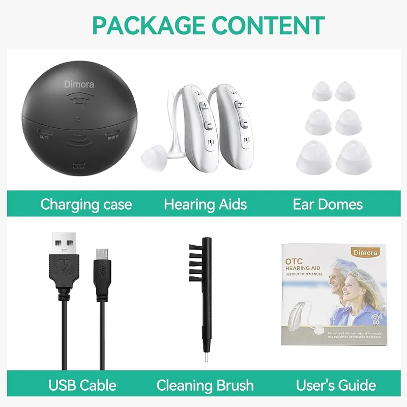 Dimora BTE Rechargeable Hearing Aids – product photo 8 of 8