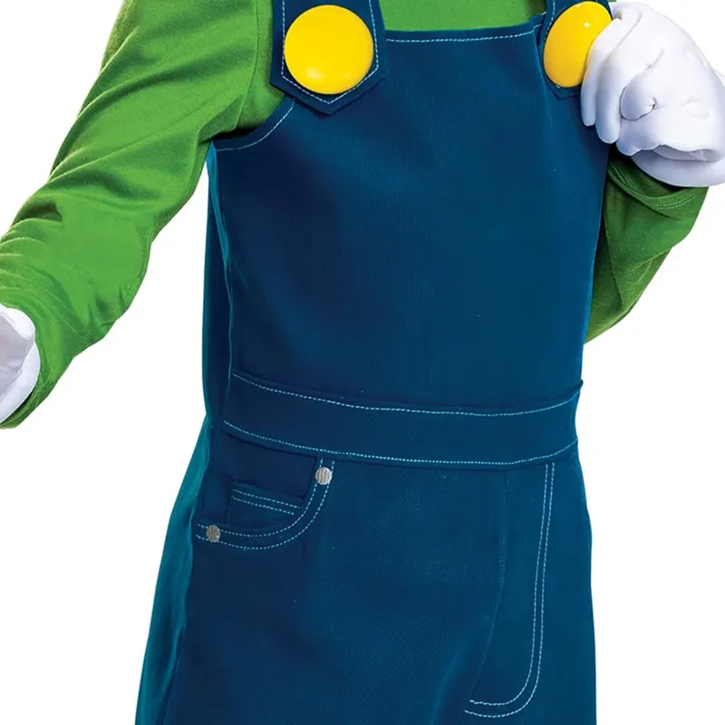 Disguise Luigi Costume – Elevated Luigi Kids Costume