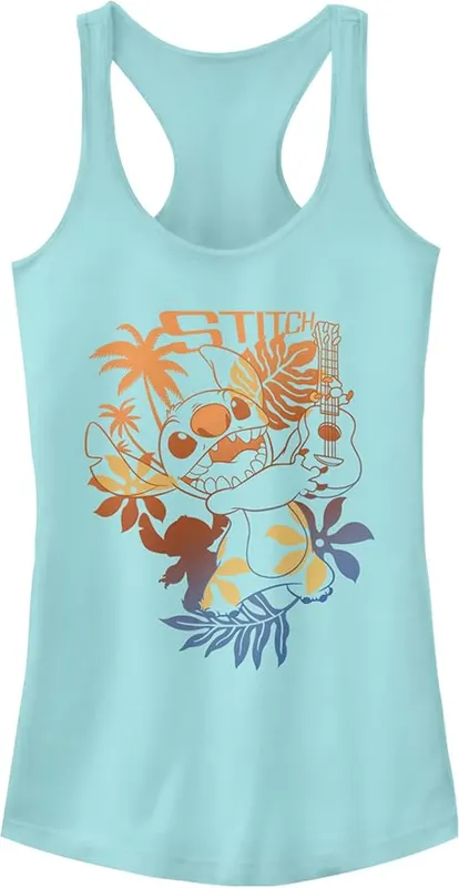 Disney Lilo & Stitch Ukulele Tropical Portrait in Cancun