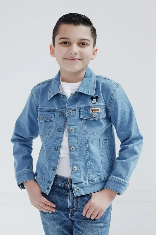 Disney Mickey Mouse Little Boys Denim Jacket – Denim jacket