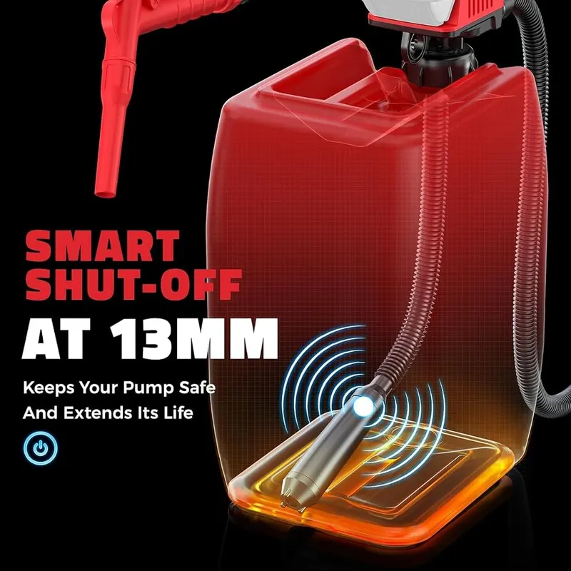DIYtoolifz Fuel Transfer Pump Compatible – Dry-run audible alert