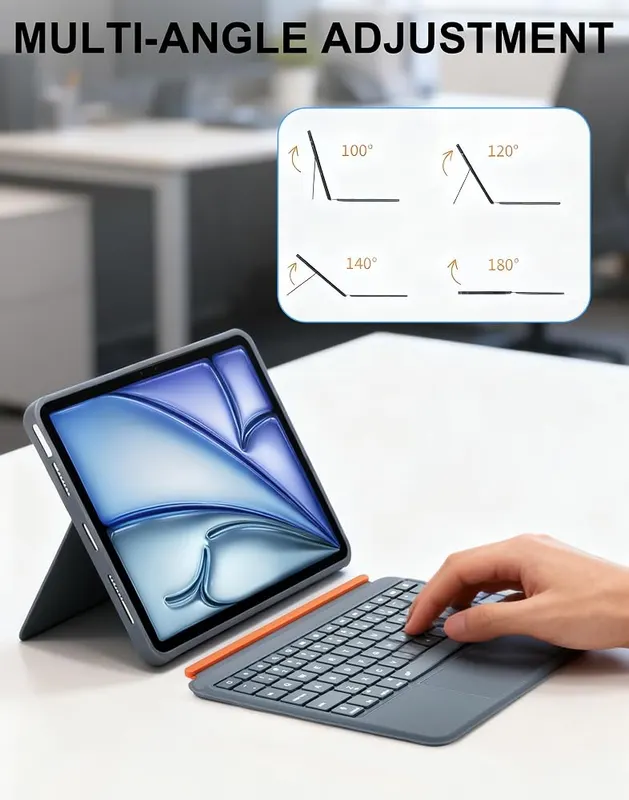 DMYWB Magnetic iPad Case – Multi-touch trackpad with gestures