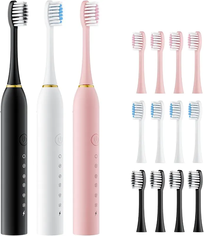 Dnil Electric Sonic Toothbrush 3-Pack