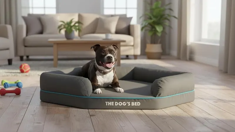 The Dog’s Bed Orthopedic Memory Foam Corner Dog – Built to Last
