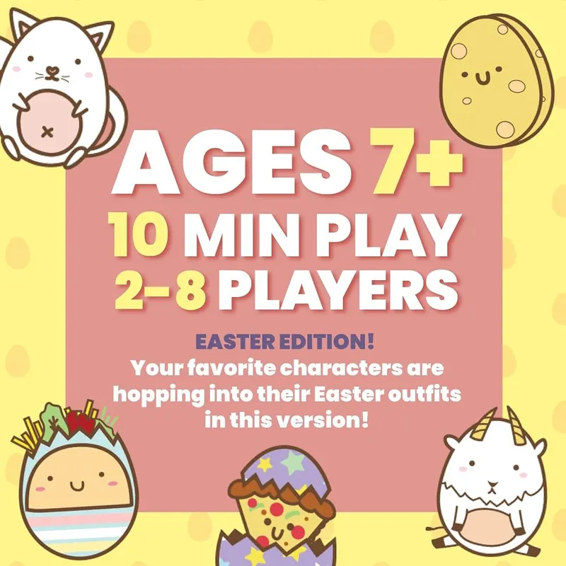 Dolphin Hat Games Taco Cat Goat Cheese Pizza Easter – Easter Egg-Filled Fun with a Slap