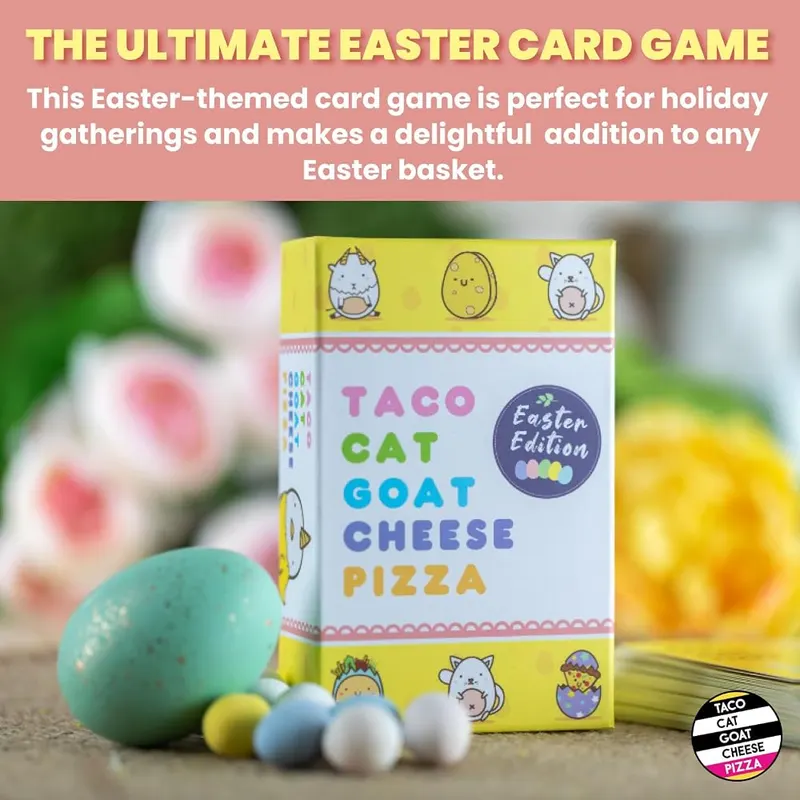 Dolphin Hat Games Taco Cat Goat Cheese Pizza Easter – product photo 7 of 8