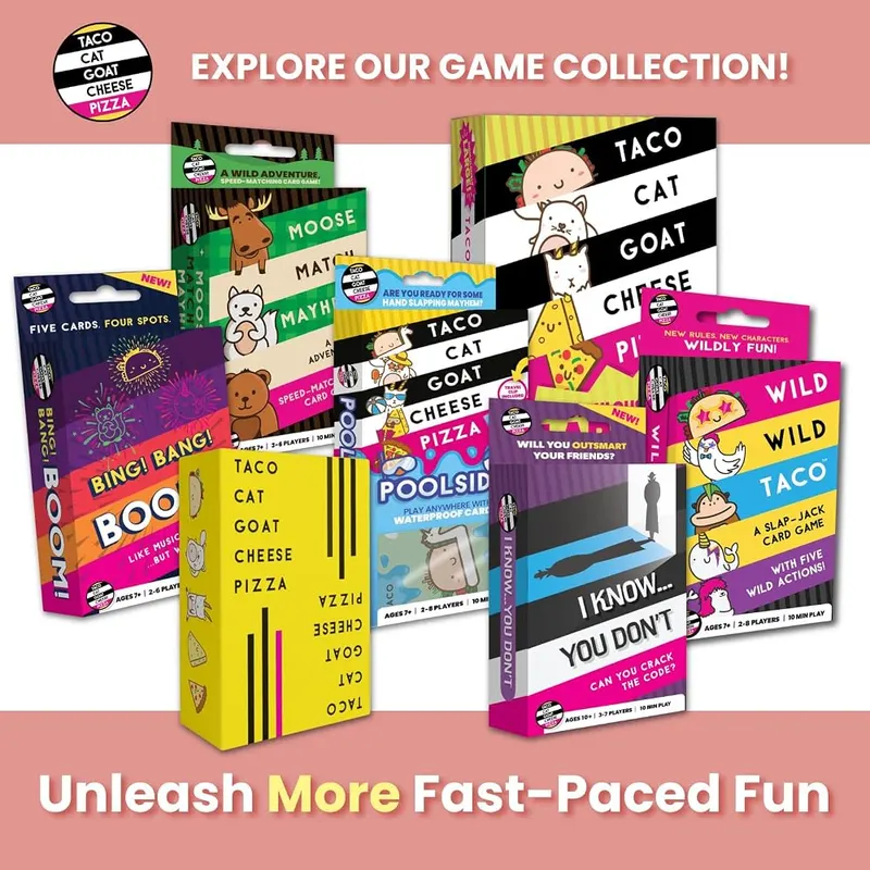 Dolphin Hat Games Taco Cat Goat Cheese Pizza Easter – product photo 8 of 8