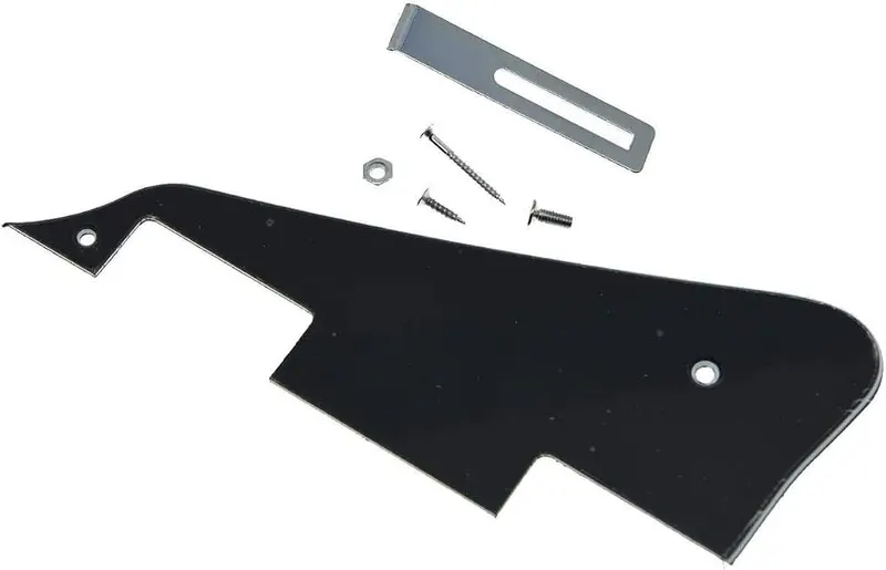 Dopro Black 3 Ply LP Guitar Pickguard in Black 3 Ply