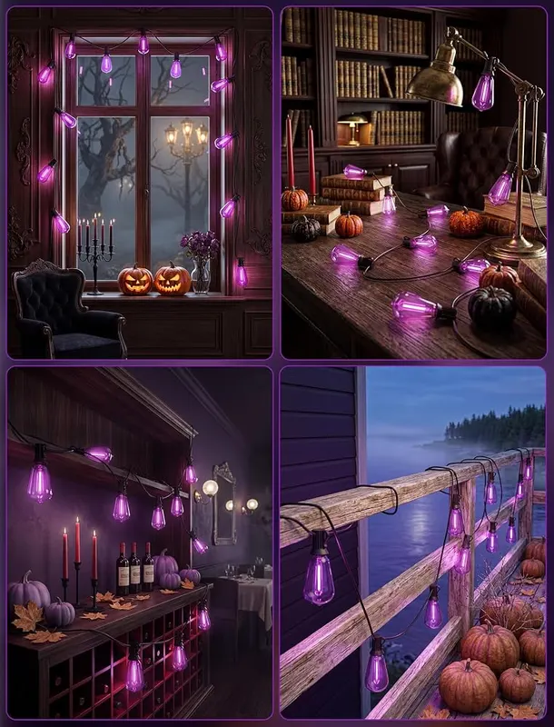 Doratale Purple Halloween Lights – product photo 6 of 7
