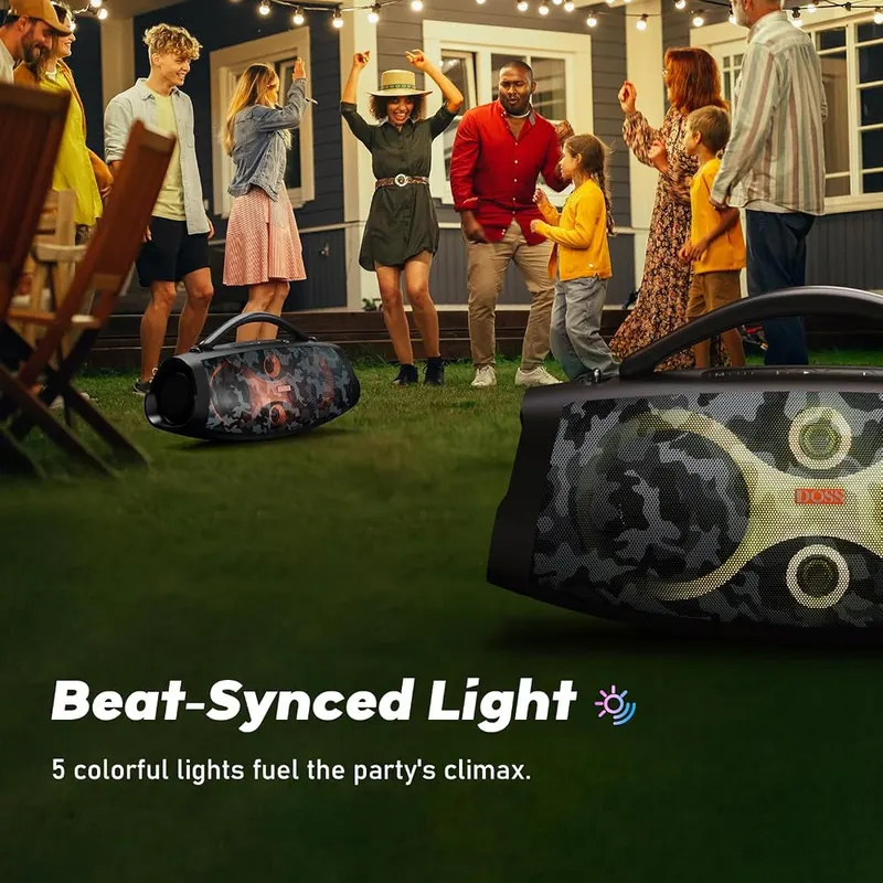 DOSS Extreme Boom Pro D200 240W Peak – PartySync Mode