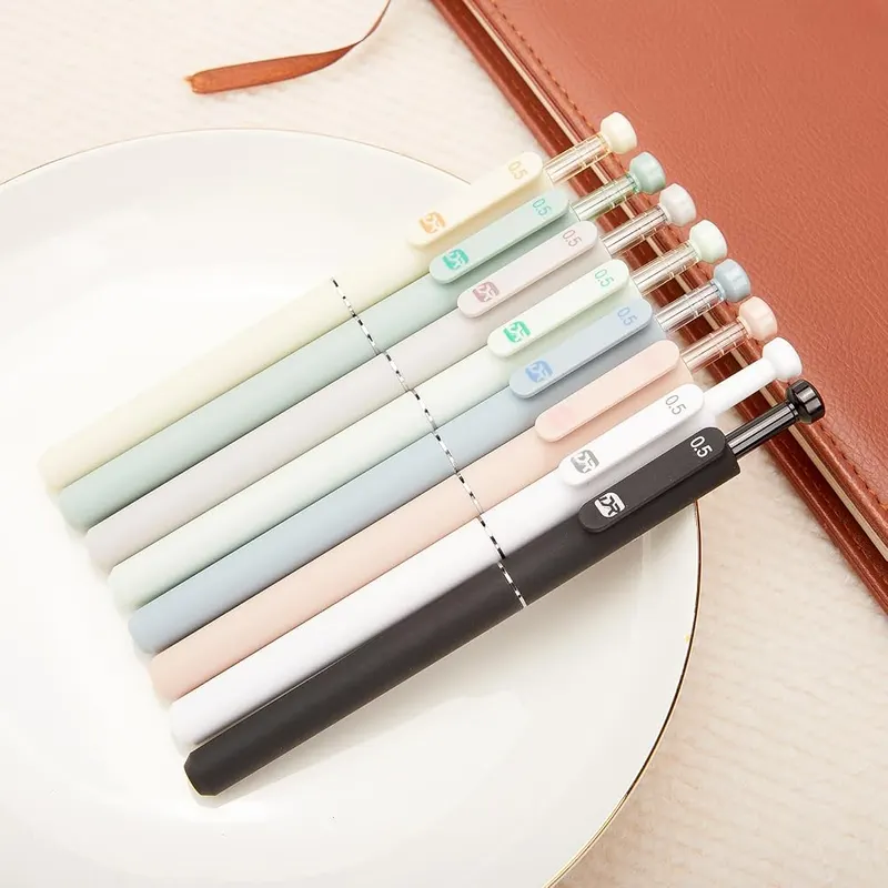 DR DOURONGE 8Pcs Aesthetic Retractable Gel Pens – product photo 7 of 8