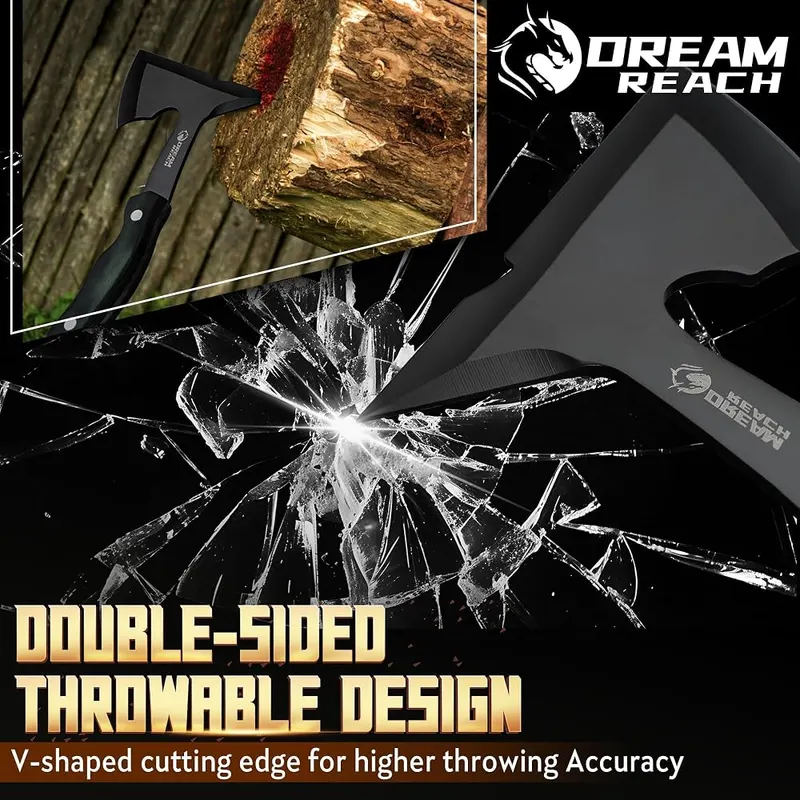 Dream Reach Throwing Axe Set – Includes protective sheaths