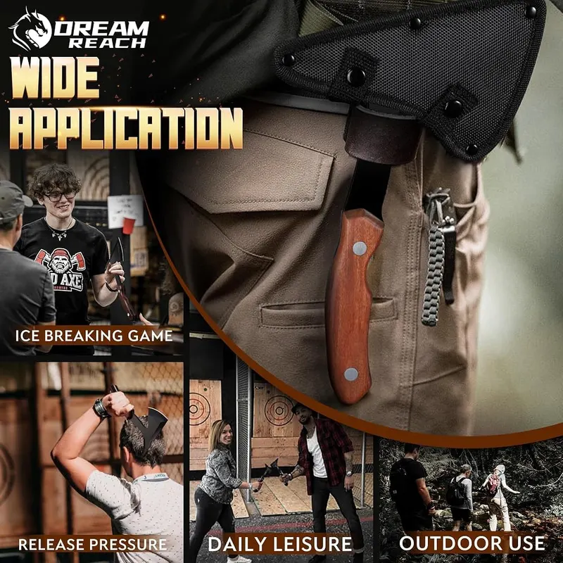 Dream Reach Throwing Axe Set – Backyard recreation and competition