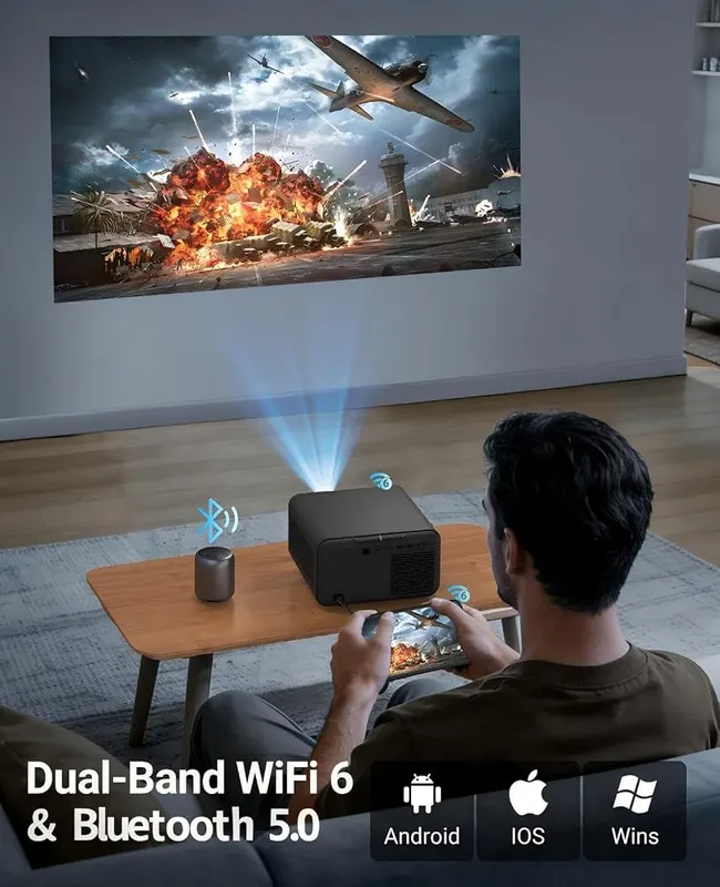 DreamFair Projector 4K – 800 ANSI lumens LCD