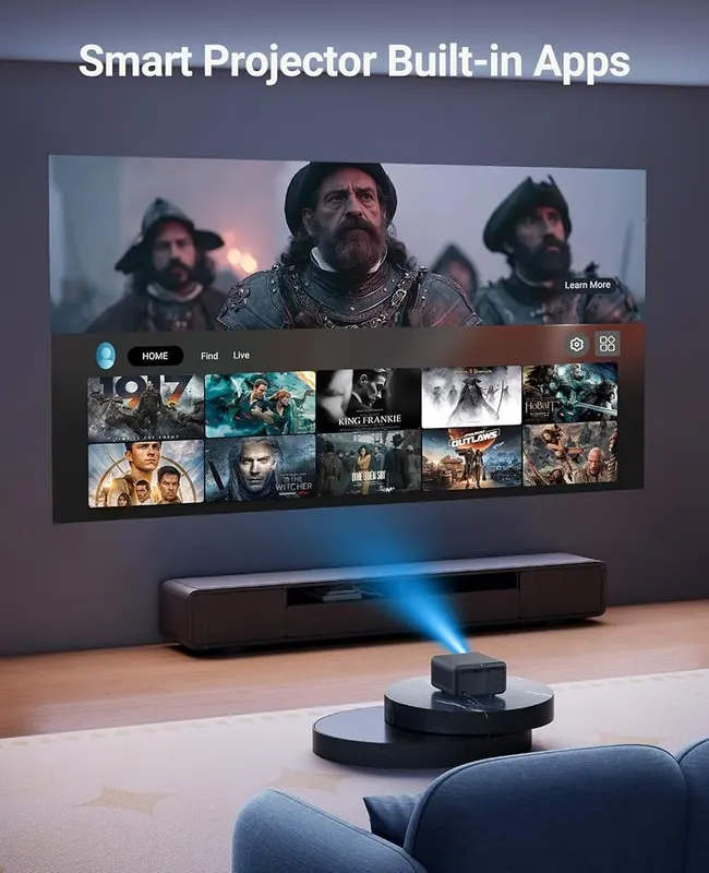 DreamFair Projector 4K – Auto focus and keystone