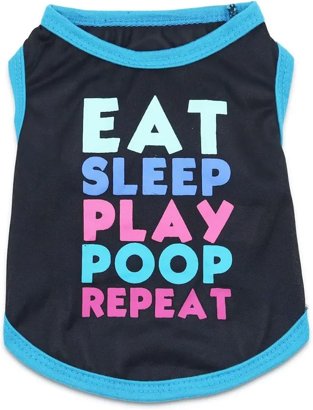 DroolingDog Small Dog T-Shirt – Size Range