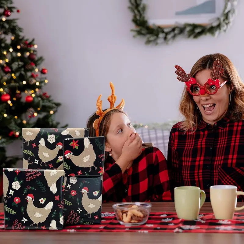 Dtiafu Chicken Wrapping Paper – product photo 7 of 7