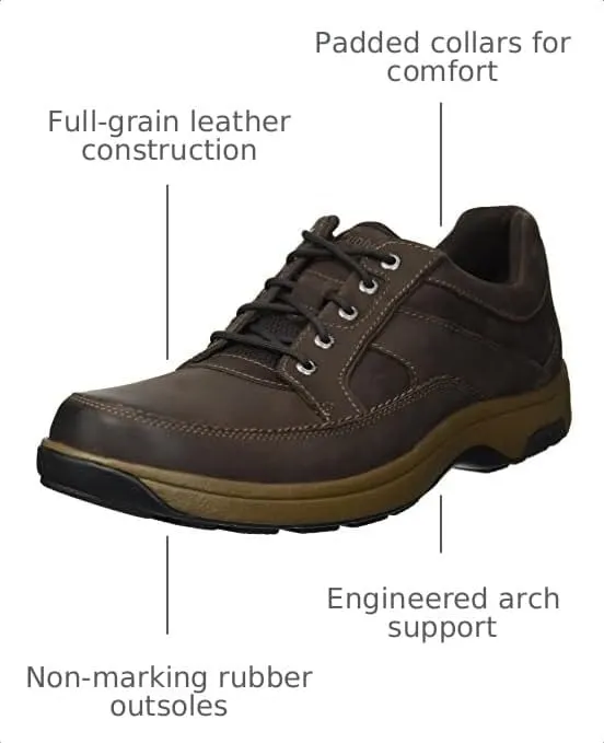 Dunham Men’s Midland Shoe 4E – Slip-Resistant
