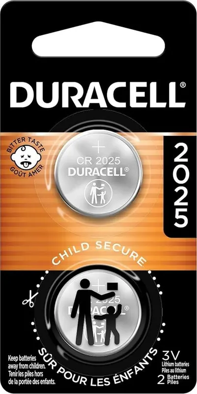 Duracell CR2025 3V Lithium Battery