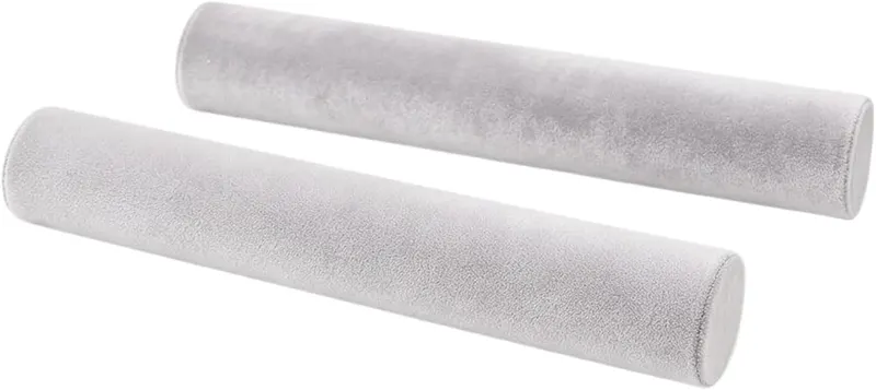 Dzrige 2Pack Velvet Bracelet Holder Stand Bangle Grey – Soft lint fabric material