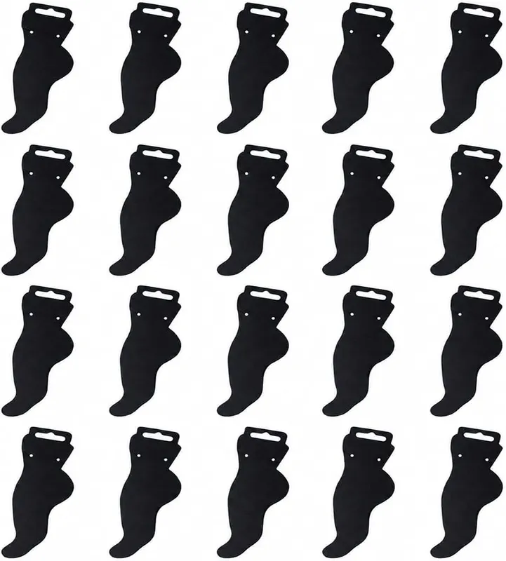 Dzrige Foot Shaped Anklet Display Cards